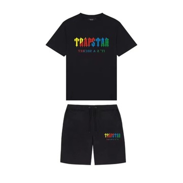 Оригинальная мужская футболка с вышивкой TRAPSTAR LONDON