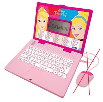 LEXIBOOK KSIEZNICZKA DISNEYA - Komputer edukacyjny