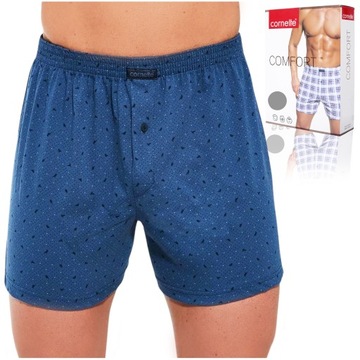 Cornette Bokserki Luźne Męskie Comfort Bawełniane 002/260 Rozmiar M