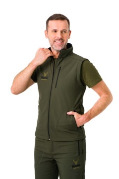 ЖИЛЕТ GARBINO HUNTER SOFTSHELL ЗЕЛЕНЫЙ -XL