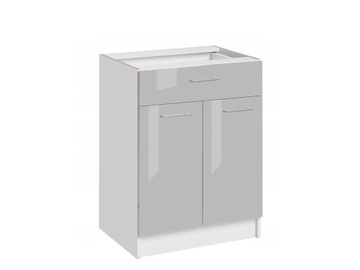 ecoModel Szafka stojąca DS 6/1 Szary Połysk