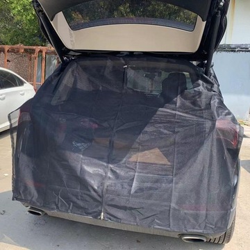 Trunk Sunshade Cover Mesh Car Mosquito Net Outdoor Camping Accessories UV L
