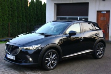 Mazda CX-3 Crossover 2.0 SKY-G i-ELOOP 150KM 2016 Mazda CX-3 2.0 150KM AWD I Wlasciciel Serwis Bezwypadkowy Bogata Wersja FV, zdjęcie 13