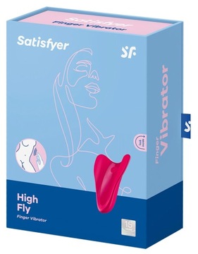 HIGH FLY FINGER VIBRATOR - RED WIBRATOR PALCOWY