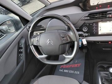 Citroen C4 Picasso II Picasso Facelifting 1.6 BlueHDi 100KM 2017 Citroen C4 Picasso Navi Klimatronik Sensor Hak PDC Alu 1.6 Diesel 100KM, zdjęcie 17