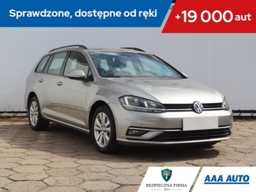 Volkswagen Golf VII Variant Facelifting 1.6 TDI-CR DPF BMT 115KM 2019 VW Golf 1.6 TDI, Salon Polska, Klima, Tempomat