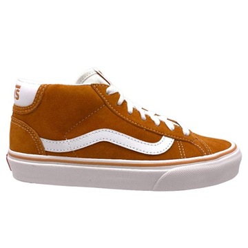 Buty Vans Mid Skool 37 rozmiar 35 zamszowe pomarańczowe