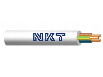 Przewód YDY 3x4 drut okrągły 750V NKT