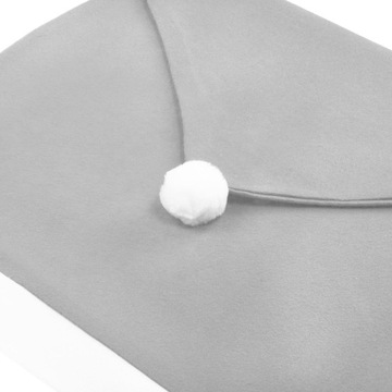 РОЖДЕСТВЕНСКИЕ ПОКРЫТИЯ НА СТУЛ ШАПКА САНТА НАБОР ИЗ 4 ШТ.