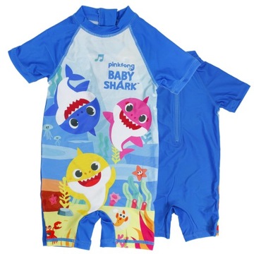 R:98/104 КУПАЛЬНИК ДЛЯ МАЛЬЧИКОВ BABY SHARK ФИЛЬТР UV50
