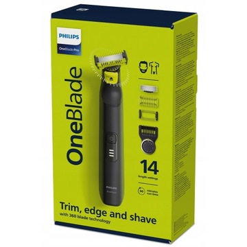 ТРИМЕР PHILIPS QP6541/15 ТРИМЕР ONE BLADE PRO 360 OneBlade Face + Body