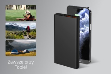 Powerbank Navitel PWR10 AL 10000 мАч черный