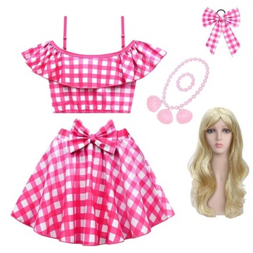 cosplay dziecięca Strój kąpielowy Barbie Split B53-358