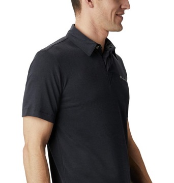 Koszulka męska Columbia SUN RIDGE Polo - Black M