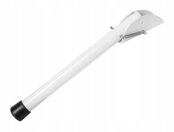PODPÓRKA STOPKA DO DRZWI BRAM GARAŻOWA 30cm BIAŁY