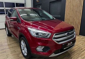 Ford Kuga II SUV Facelifting 2.0 TDCi 150KM 2018 Ford Kuga lift II TITANIUM MANUAL gwarancja Kamera bezwypadkowa, zdjęcie 3