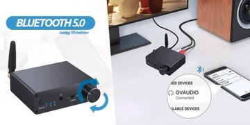 Toslink и коаксиально-аналоговый аудиоконвертер