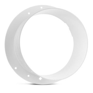 Диффузор приточного воздуха с рамкой fi 125, белый VAN125