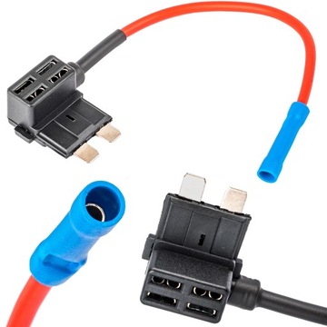 ROZGAŁĘŹNIK PRĄDOWY GNIAZDA BEZPIECZNIKA MIDI WS6 NA BEZPIECZNIK