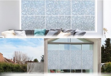 ДЕКОРАТИВНАЯ ПЛЕНКА ДЛЯ ВИТРАЖА, ЗАЩИЩАЮЩАЯ ПРИВАТНОСТЬ 45*200см