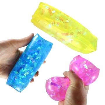 3x WATER SNAKE ZRĘCZNOŚCIOWY WĄŻ WODNY SENSORYCZNY GRA ZABAWA KOLOR 12cm