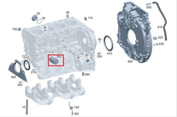MERCEDES DIESEL OM651 VENTIL SENZOR TLAKU OLEJE OE