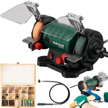 Szlifierka podwójna Parkside PDFW A2 120W 75x20 mm AKCESORIA