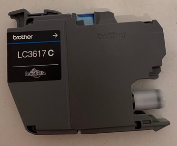 BROTHER WKŁAD TUSZ LC3617-C CYAN ORYGINAŁ LC-3617 PUSTY