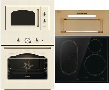 Zestaw RETRO GORENJE BOS67372CLI + GI6421CLBSC + BM235CLI + okap