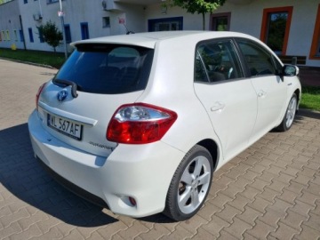 Toyota Auris I Hatchback 5d Facelifting 1.8 HSD 136KM 2011 Toyota Auris 1.8 Hybrid Life Klima Bezwypadek Serwis Pewny przebieg 1.8, zdjęcie 13