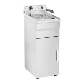 Отдельно стоящая электрофритюрница на шкафу, 400В 16л.