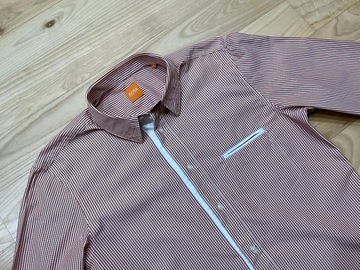 Casualowa męska koszula męska Hugo Boss Orange - M / 41 !