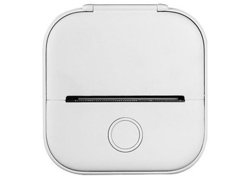 Мини-принтер для термобумаги Phomemo T02 с Bluetooth, белое приложение