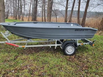 GELEX 390 АЛЮМИНИЕВАЯ РЫБАЛОЧНАЯ ЛОДКА С ЭЛЕКТРИЧЕСТВОМ