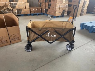 ТУРИСТИЧЕСКИЙ ПЛЯЖНЫЙ ТРАНСПОРТ САДОВЫЙ ЛЮКС НА ТОЛСТЫХ КОЛЕСАХ СКЛАДНОЙ