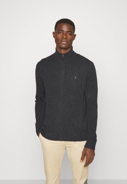 Sweter rozpinany wełniany POLO by RALPH LAUREN M