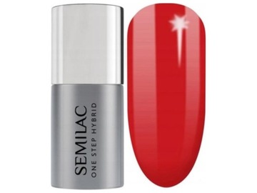 SEMILAC Lakier hybrydowy 550 Pure Red 7 ml