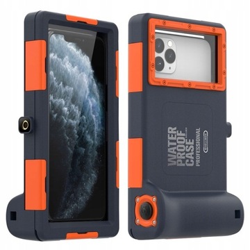 Etui wodoodporne DIVEVOLK do Apple Uniwersalne etui czarny