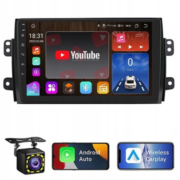 Fiat Sedici 2005-2014 RADIO GPS ANDROID BT 6/128GB