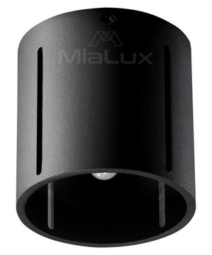 Lampa Plafon MAPUTO Czarny Oprawa Sufitowa LED
