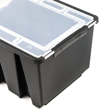 Контейнер-органайзер Ergobox 3+ Черный 235x175x125