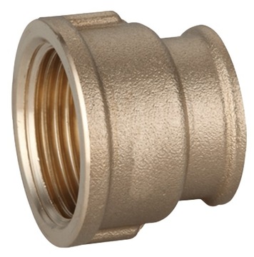 ZŁĄCZKA MOSIĘŻNA MUFA REDUKCYJNA 1''X3/4'' INVENA