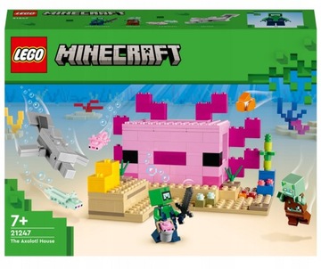 LEGO Minecraft Dom aksolotla 21247 ZESTAW KLOCKÓW NA PREZENT