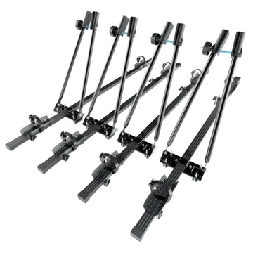 4x БАГАЖНИК ДЛЯ ВЕЛОСИПЕДОВ НА КРЫШЕ — СТАЛЬНОЙ БАГАЖНИК ДЛЯ ВЕЛОСИПЕДОВ НА КРЫШЕ — AMOS