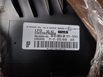 Линза светодиодной лампы Renault Talisman