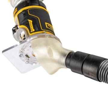 Адаптер нижнего всасывания для аккумуляторной фрезерной машины DEWALT DCW604 DCW600 и т. д. 18 В Ø35