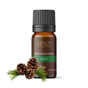 Zapach Do Mydła Olejek Zapachowy do Mydeł Aromat do Mydełek 10ml LEŚNY