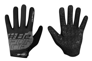Rękawiczki letnie FORCE MTB SWIPE, czarno-szare XL