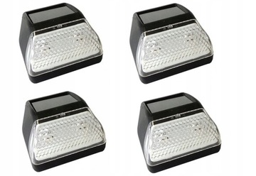 LAMPA SOLARNA LED OGRODOWE ZEWNĘTRZNA BALKON 8 SZT
