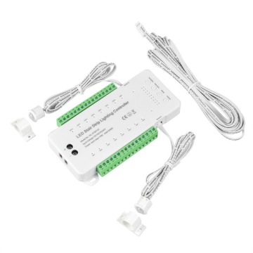 ЛЕСТНИЧНЫЙ КОНТРОЛЛЕР 16 СТУПЕНЕЙ 12В 24В + ПИР + ДИСТАНЦИОННЫЙ